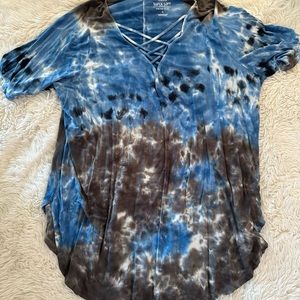 Torrid Super Soft Knits - 4x - Blue Tie Dye